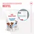 Royal Canin Training Treats, okusni priboljški, nizkokalorični, 110g. Ponovno zapiralna vrečka s podrobnim prikazom mehanizma zapiranja.