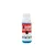 COLORi Speed Cleaner, botella con contenido azul y etiqueta roja, gráfico de huella negra, debajo imágenes de máscaras de colores.