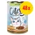 Catisfactions Yummmeow! kissan märkäruoka, with lamb, 400 g. Pakkauksessa näkyy annos hyytelössä olevaa ruokaa ja teksti '48x' keltaisella ympyrällä. Catisfactions Yummmeow! kissan märkäruoka, with lamb, 400 g. Pakkauksessa näkyy annos hyytelössä olevaa ruokaa ja teksti '48x' keltaisella ympyrällä.