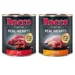 Voordeelpakket: Rocco Real Hearts 24 x 800 g - 2 verschillende smaken