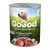 Goood Junior Freiland-Lamm, The First Ethical Petfood. Für mehr Tierwohl. Dose mit Fleischstücken, Blaubeeren und Kartoffeln abgebildet.