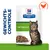 Hill's Prescription Diet Metabolic, gewichtsbeheersing, afbeelding van een kat en een kom met voer, kippensymbool rechtsboven.