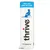 Thrive 100% real whitefish treats, 0% nonsense. Packaging with cat motif.