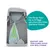 Litter Genie EasyRoll Katzenstreu-Entsorgungseimer, grau