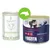 Смена упаковки: консервы Bozita Naturals Beef 410 г и новая банка Bozita Nöt/Rind/Beef 625 г. Видны надписи: без зерна, без ГМО, без добавленного сахара, 100 % животного белка.