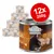 Wild Freedom Wide Country Chicken, 100% grain-free recipe, 12 x 200g tins. Visible cat image on label. Large red circle with white text: 12x 200g.