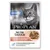 Purina Pro Plan Nutri Savour pour chats d'intérieur, morceaux tendres au saumon en sauce. Réduit la formation de boules de poils.
