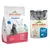 Croquettes saumon, riz 2 kg + sachets cabillaud 6 x 70 g