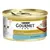 Blik Purina Gourmet Gold Raffiniertes Ragout mit Thunfisch kattenvoer, afbeelding van witte kat en portie ragout op het etiket.