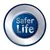 Safer Life. Säkerhetsbricka för produkter med skyddsfunktioner.