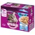 Whiskas Ragout in Gelee, výběr ryb, 12× kapsička, pro kočky od 1 roku. Text: 100% komplett & ausgewogen, Lachs, Thunfisch, Seelachs, Weißfisch.