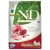 Farmina N&D Natural & Delicious Adult Mini Breed csirke és gránátalma, gabonamentes száraztáp kis testű felnőtt kutyáknak. GMO free, grain free, gluten free feliratok láthatók.