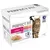 Perfect Fit adult 1+ kattenvoer, 12x85g. Smaken: kip & erwten, rund & wortel, zalm & courgette, witvis & groene bonen. Total 5 gezondheidsformule zichtbaar op verpakking.