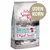 Purizon Single Meat Salmon with Spinach, 65 % premium animal ingredients, 35 % fruit, vegetables & herbs, 0 % added grain, UDEN KORN. For adult dogs and all breeds. 12 kg pose.