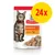 Hill's Science Plan Adult 1-6, Chicken, Chunks & Gravy, 24x Portionsbeutel. Bild zeigt Verpackung mit Katze und Futterstücken. Hill's Science Plan Adult 1-6, Chicken, Chunks & Gravy, 24x Portionsbeutel. Bild zeigt Verpackung mit Katze und Futterstücken.