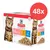 Hill's Science Plan Light Adult 1-6, Favourite Selection, 48x Portions, 6x Huhn, 6x Ocean Fish, Chunks & Gravy. Verpackung mit Katzenbild und Produktdetails. Hill's Science Plan Light Adult 1-6, Favourite Selection, 48x Portions, 6x Huhn, 6x Ocean Fish, Chunks & Gravy. Verpackung mit Katzenbild und Produktdetails.