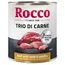Rocco Classic Trio de viandes 24 x 800 g pour chien - bœuf, agneau, volaille 