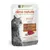 almo nature Jelly HFC Thon avec alevins, aliment pour chat adulte. Texte visible : ingrédients HFC, consommation humaine à l'origine, maintenant aliment pour chat. Fondazione Capellino.