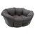 Hoes Sofà antraciet voor Ferplast mand Siesta Deluxe (zonder mand) - Maat 12: L 114 x B 83 x H 37 cm