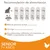 Recomendación de alimentación para gatos: 2 kg 30–40 g, 3 kg 40–55 g, 4 kg 50–65 g, 5 kg 55–75 g, 6 kg 65–85 g, 7 kg 70–95 g. 86 % proteína animal, sin trigo, sin saborizantes ni colorantes artificiales.