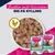 Eukanuba Sensitive Digestion vådfoderdåser til hunde, skål med paté-stykker, symbol for kylling, tekst: Lækker paté-konsistens, rig på kylling. Eukanuba Sensitive Digestion vådfoderdåser til hunde, skål med paté-stykker, symbol for kylling, tekst: Lækker paté-konsistens, rig på kylling.