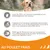 Avec du DHA pour le cerveau, vitamine D et minéraux pour les os et muscles des chiots, fibres avec prébiotiques et pulpe de betterave pour la digestion. Texte : AU POULET FRAIS.