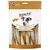 Confezione Dokas Kau-Twister, bastoncini intrecciati visibili, testo: Rinderhaut, -Pansen & Hühnerbrustfilet. Immagine di un cane sulla confezione. Chiusura richiudibile.