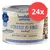 Sanabelle juicy Cat Menu, Leckerbissen mit Forelle & Rind + Lachsöl, ohne Getreide, Alleinfutter für ausgewachsene Katzen, Packung mit 24 Dosen. Sanabelle juicy Cat Menu, Leckerbissen mit Forelle & Rind + Lachsöl, ohne Getreide, Alleinfutter für ausgewachsene Katzen, Packung mit 24 Dosen.