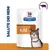 Hill's Prescription Diet k/d per gatti, bustina con immagine di gatto, testo visibile: SALUTE DEI RENI, simbolo di manzo in alto a destra. Hill's Prescription Diet k/d per gatti, bustina con immagine di gatto, testo visibile: SALUTE DEI RENI, simbolo di manzo in alto a destra.