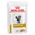 Royal Canin Urinary S/O Veterinary, Abbildung einer Katze und Mousse-Stückchen auf der Verpackung