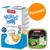 Animonda Milkies Cat Snack 20 pezzi, confezione con vari gusti e scritta 'Provami!'; Animonda Vom Feinsten Adult con tacchino e coniglio, immagine di un gatto bianco sulla vaschetta. Animonda Milkies Cat Snack 20 pezzi, confezione con vari gusti e scritta 'Provami!'; Animonda Vom Feinsten Adult con tacchino e coniglio, immagine di un gatto bianco sulla vaschetta.