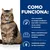 Texto: Como funciona: Com a inovadora tecnologia ActivBiome+ para nutrir o microbioma do seu animal de companhia. Nutre o microbioma para produzir posbióticos benéficos. Combinação exclusiva de fibras prebióticas.
