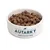 Bowl filled with brown kibble, labelled 'Autarky Complete Dog Food'