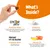 Image lists ingredients: Epicor pets postbiotic blend for immune and gut health, colostrum as antibody source, Priome HT-AD blend for skin health, and salmon oil with Omega-3 fatty acids.