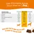 Tableau ingrédients par friandise : glucosamine 297 mg, moule verte 148,5 mg, Ovopet 148,5 mg, chondroïtine 99 mg, vitamine C 148 mg, vitamine E 49,5 mg. Dosage selon poids du chien.