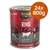 Belcando Dog Food wołowina, wyprodukowana w Niemczech, 70% mięsa i podrobów, bogata w wołowinę, z olejem z ostu. Wielkość opakowania: 24x800g, super premium jakość.