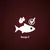 Texte Omega 3 avec icône de poisson, deux gouttes et un symbole coche. Texte en anglais.