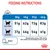 Feeding guide showing daily grams for ideal and overweight cats: 3kg 51g/37g, 4kg 62g/46g, 5kg 73g/54g, 6kg 83g/61g. Ensure water is available. Energy: 3382 kcal/kg.