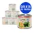 Latas de comida para gatos Feringa Classic Meat Adult, variedad visible: Duck & Veal with broccoli & dandelion, 200 g. Texto destacado: OFERTA DE PRUEBA.