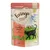 Feringa Classic Meat, Lamb & Duck with pears & cress, ADULT, sachet 85 g pour chat, texte en anglais sur l'emballage, illustration de chat noir, mouton et canard.