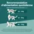 Conseils d’alimentation pour chats : 2–4 kg 25–55 g/jour, 4–6 kg 55–80 g/jour, 6–8 kg 80–110 g/jour. Ajuster selon le chat et toujours laisser de l’eau propre à disposition.