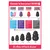 Tableau comparatif jouets KONG : Puppy (bleu/rose), Senior (violet), Classic (rouge), Extreme (noir) avec descriptions, tailles S à XXL selon poids du chien, caoutchouc 100 % naturel.
