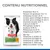 Hill's Science Plan Senior Vitality pour chien, tableau nutritionnel visible : protéines 19,5 %, graisses 12,7 %, calcium 0,82 %, vitamines A, D3, E, C, bêta-carotène. Saveur poulet.