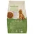 Bag showing feeding guide, ingredients, and nutritional information for senior dog food with visible kibble and a dog image. Key features and benefits are highlighted on the packaging.