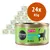 24x85g Cosma Pure Love Kitten Skipjack Tuna in Jelly, confezione di lattine per gatti visibile con etichetta verde e scritte in inglese.