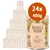 24 lattine da 400 g ciascuna di ROSIE'S FARM Spring Dinner Chicken Puppy, visibile confezione con disegno cane e pollo, scritta 'Grain Free Recipe'. 24 lattine da 400 g ciascuna di ROSIE'S FARM Spring Dinner Chicken Puppy, visibile confezione con disegno cane e pollo, scritta 'Grain Free Recipe'.