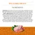 Testo visibile: POLLO 100% FRESCO. INGREDIENTI. Composizione: pollo fresco 50%, riso 17%, farina di riso, lievito, proteine animali idrolizzate, proteina di patate, polpa di barbabietola 2,6%.