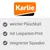 Karlie. Weicher Plüschball mit Leoparden-Print und integriertem Squeaker.