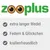 zooplus. Texte en allemand : extra langer Wedel, Federn & Glöckchen, krallenfreundlich.