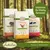 Lukullus Vitality, croquettes pour chien adulte, 3 sacs de 12 kg : sanglier, poulet ou bœuf. Texte allemand : Entdecken Sie Vitality Sortiment. Ingrédients principaux visibles sur chaque sac.